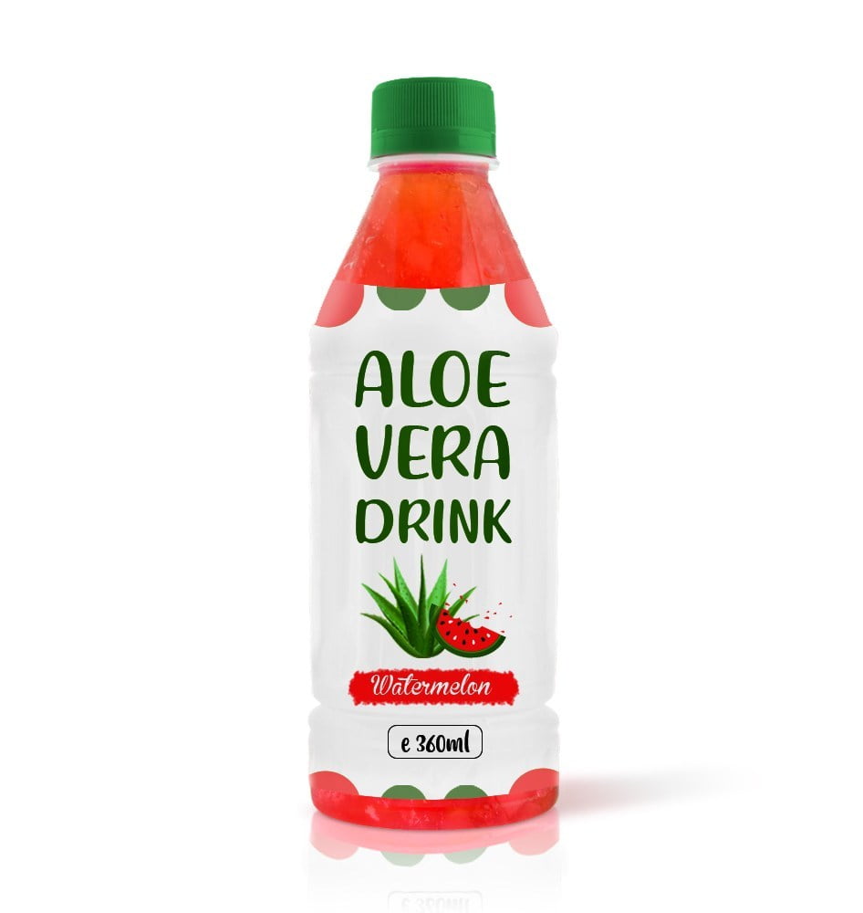 Aloe Vera with Watermelon Flavor – 360ml Pet Bottle