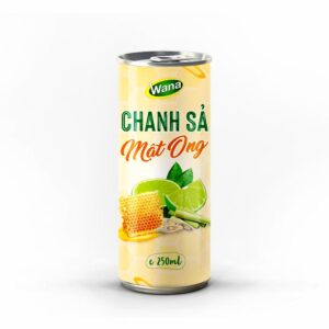 Lemongrass Honey & Lime Drink – 250ml Can