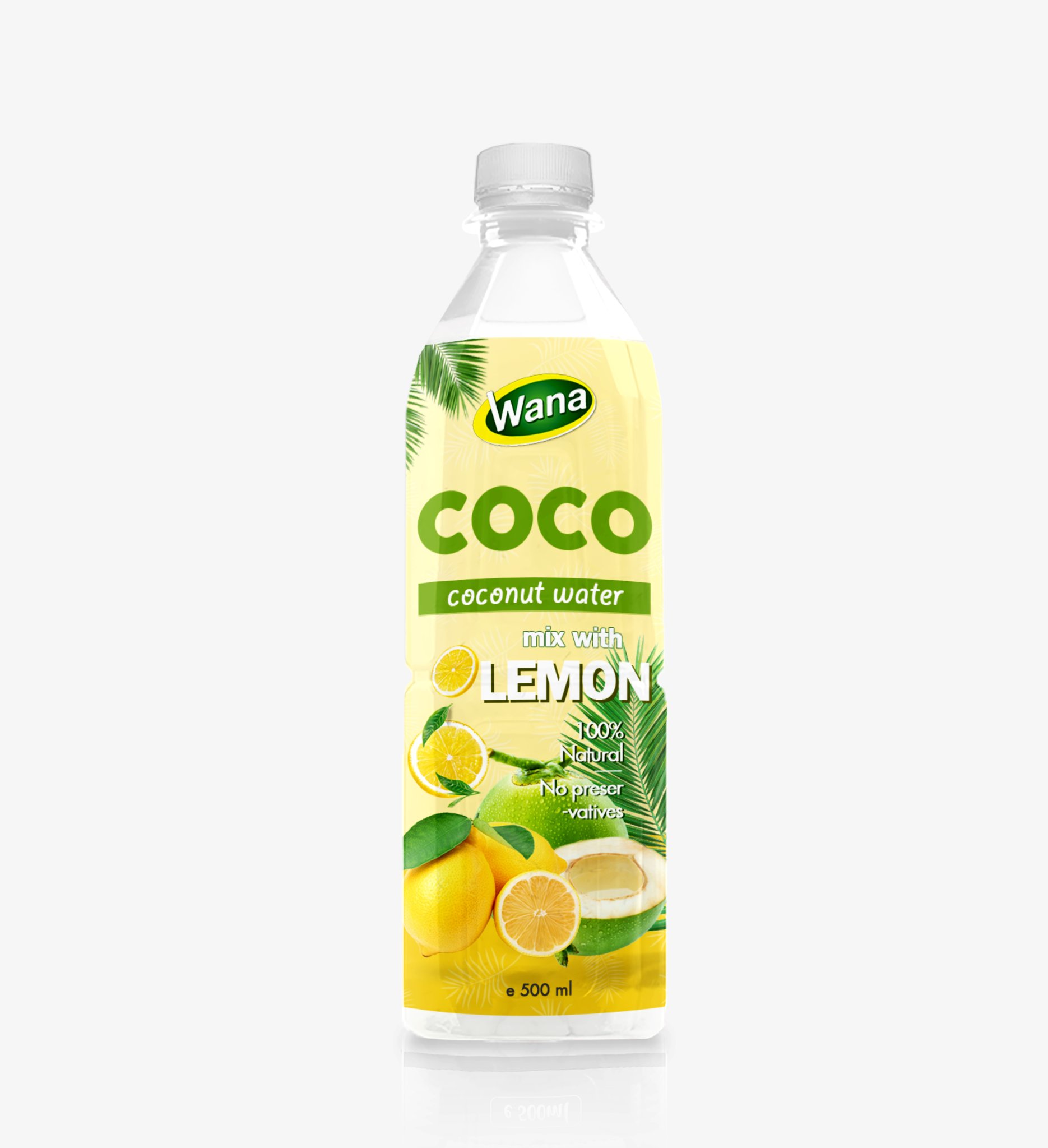 Green Coconut Drink with Passion Fruit Flavor 500mL Pet Bottled - Image 4