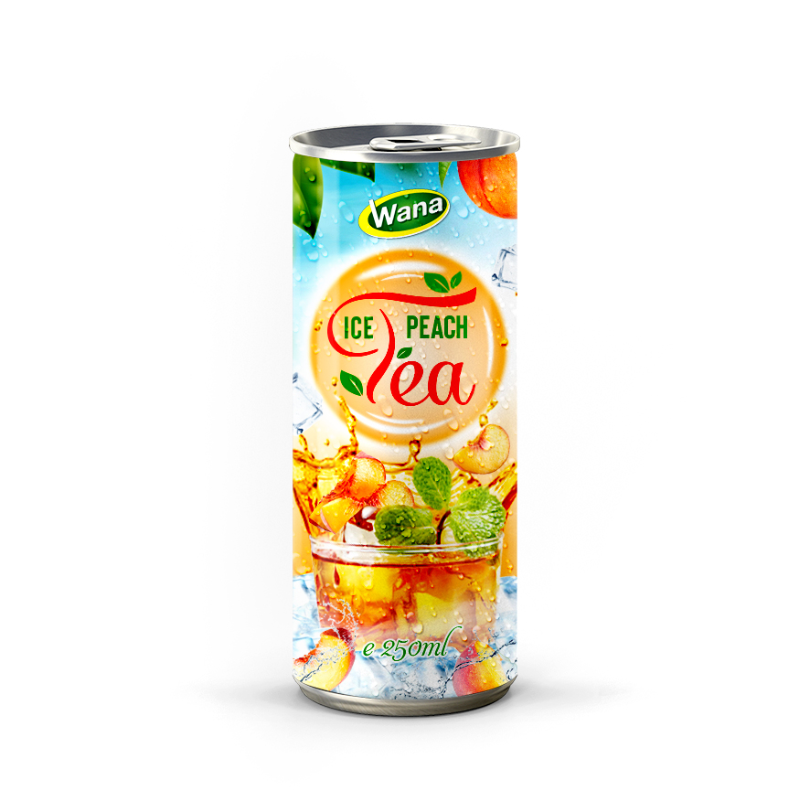Strawberry Flavoured Iced Tea Drink 250mL Canned - Image 4