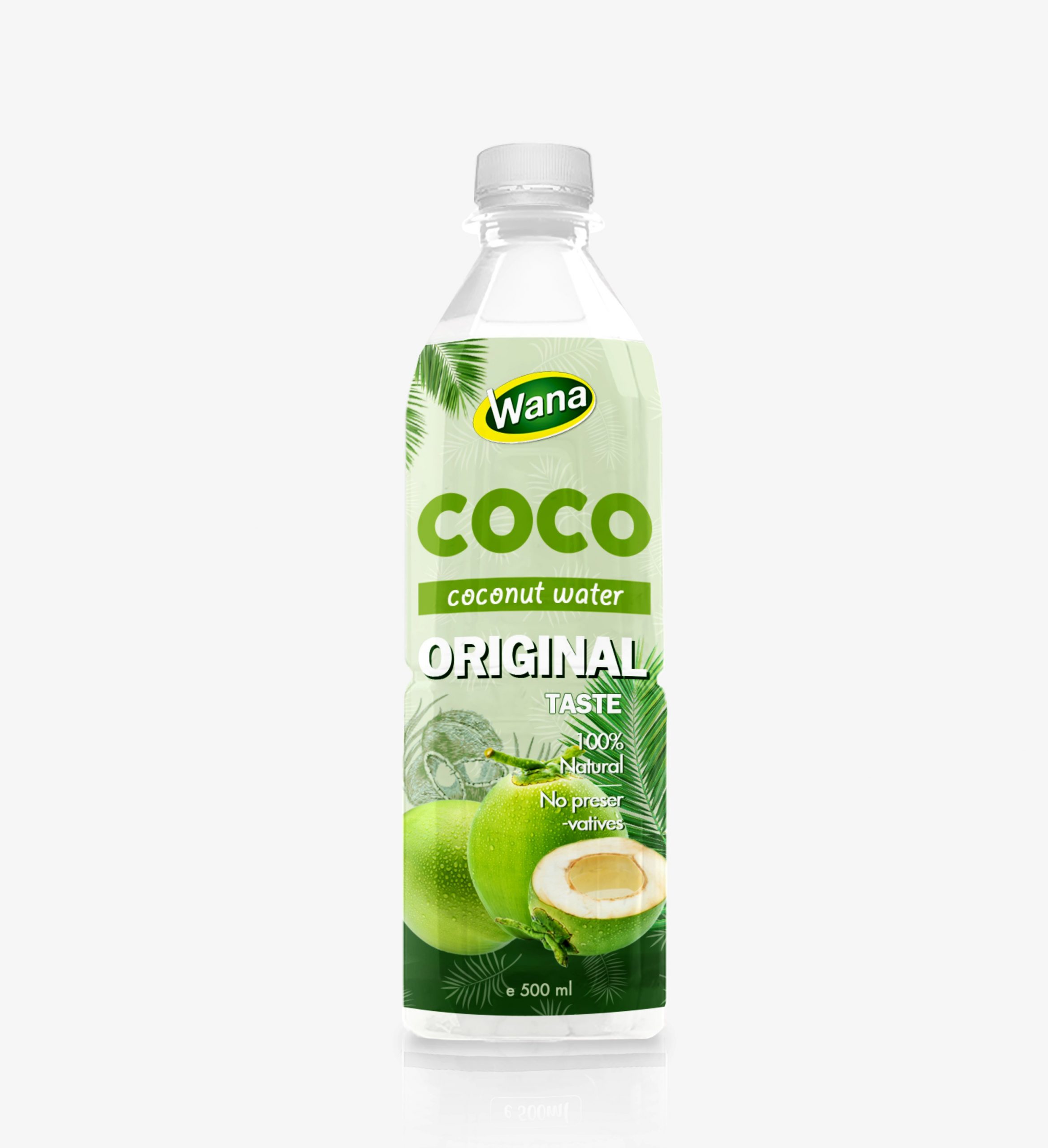 Green Coconut Drink with Passion Fruit Flavor 500mL Pet Bottled - Image 6