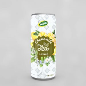 Herbal Chamomile Tea Drink with Lemon Flavor 330ml Canned