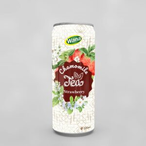 Private Label Chamomile Tea Drink with Strawberry Flavor 330ml