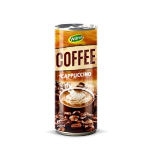 Free Sample Cappuccino Coffee Drink in 250ml Canned