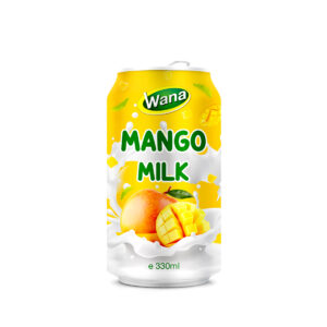 Mango Flavored Milk Drink in 330ml Canned