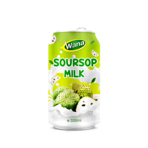 Healthy Fruit Milk Drink with Soursoup Flavor in 330ml Canned