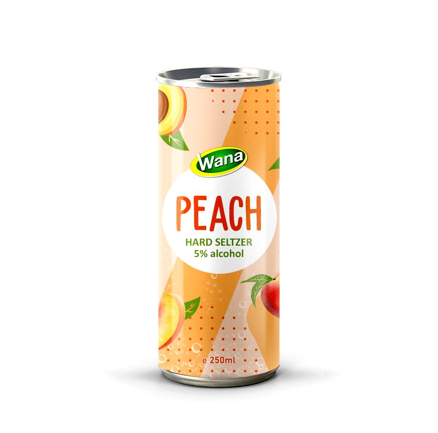 2021 New Product Hard Seltzer Drink With Strawberry Juice 250mL Canned - Image 3