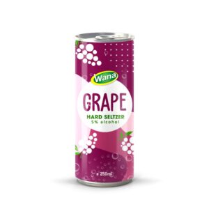 New Edition Hard Seltzer Drink Mixed Grape Flavor 250mL Canned