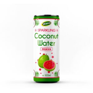 320ML SPARKLING COCONUT WATER GUAVA FLAVOR IN CAN