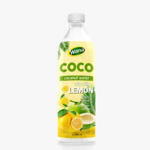 No Preservatives Lemon Flavored In Coconut Water 500ml PET