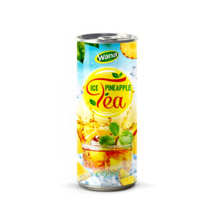 Wholesale Iced Pineapple Tea Drink in 250ml Canned