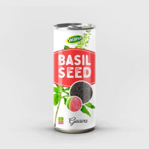 250ml Basil Seed Drink with Guava Flavor