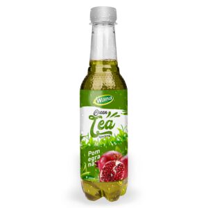 OEM Carbonated Green Tea with Pomegranate 330ml Bottled