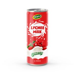 Private Label Milk Drinks with Lychee Flavor 250ml