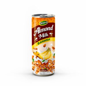 Banana Flavored Almond Milk Drink in 250ml Canned