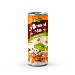 Soursop Flavored Almond Milk Drinks in 250ml Canned