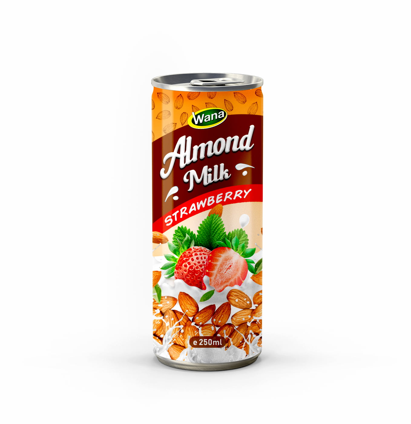 Premium Almond Milk Drinks with Strawberry 250ml