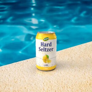  Lime Flavored Hard Seltzer Drink in 330ml Short Can