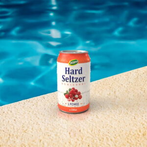 Premium Hard Seltzer with Orange Flavor 330ml