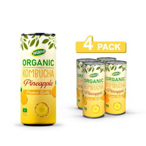 Pineapple with Kombucha Tea Drink in 320ml Canned