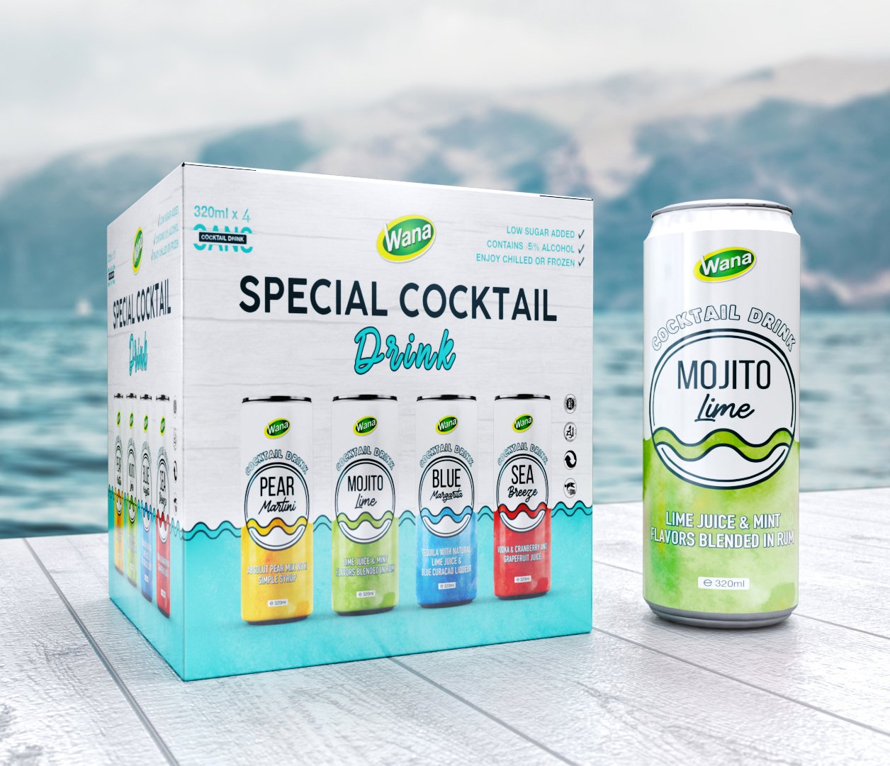 Private Label Pear Martini with Simple Syrup 320ml - Image 2