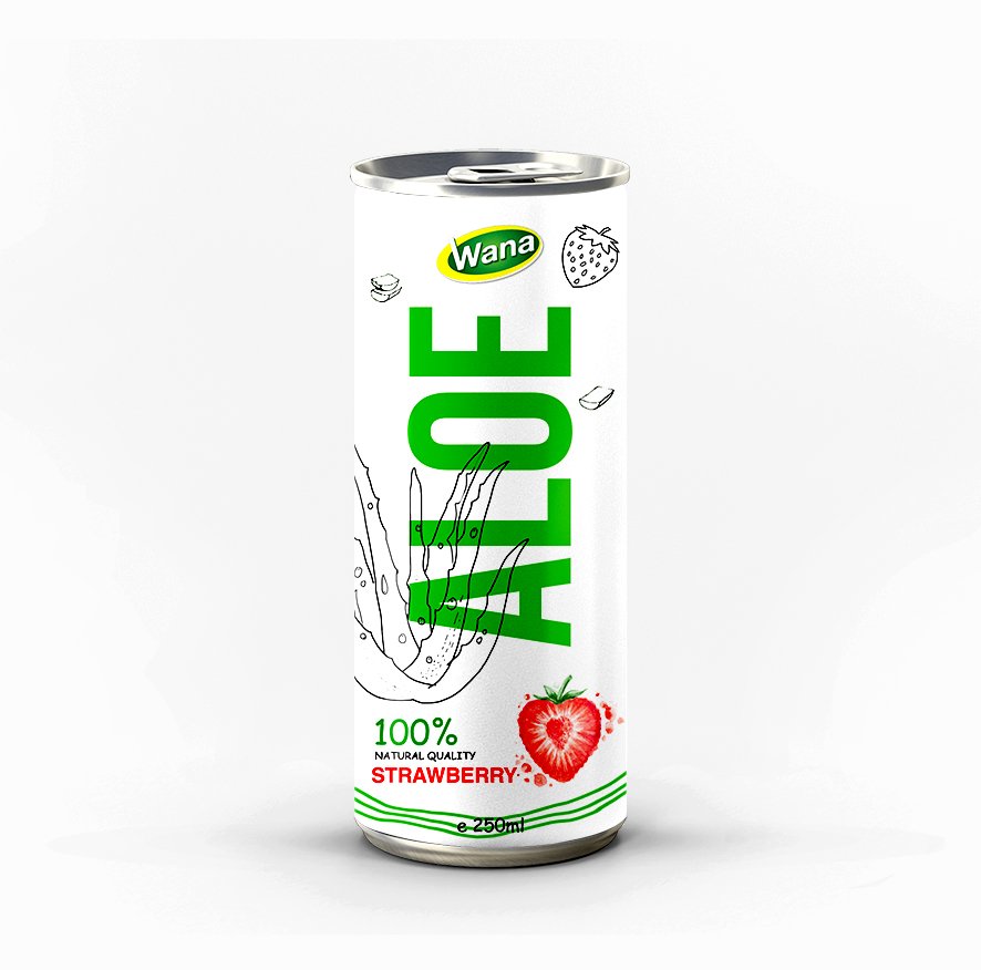 OEM Peach Flavored in Aloe Vera Drink 250ml - Image 2