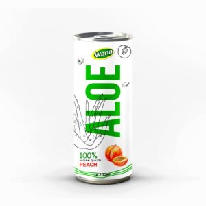 OEM Peach Flavored in Aloe Vera Drink 250ml