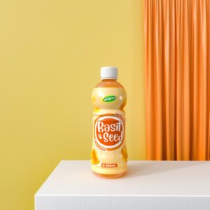 Honey Basil Seed Drink in 360ml PET Bottle