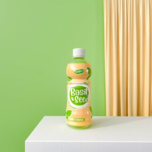 OEM Mint Flavored Basil Seed Drink 360ml