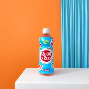 Red Grape Mixed Basil Seed Drink PET Bottle