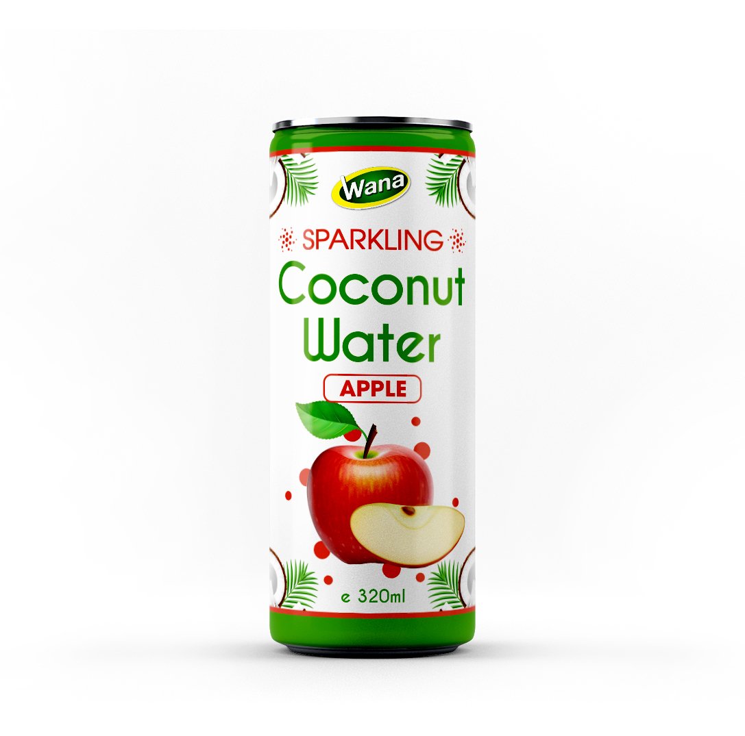 Private Label Sparkling Coconut Water - Healthy & More Funs