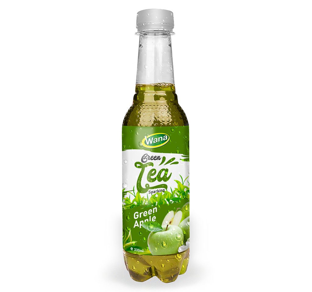 Sparkling green tea