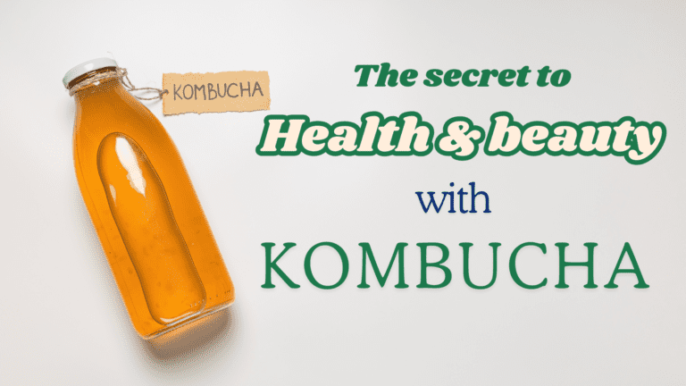 The Secret to Health and Beauty with Kombucha Drink