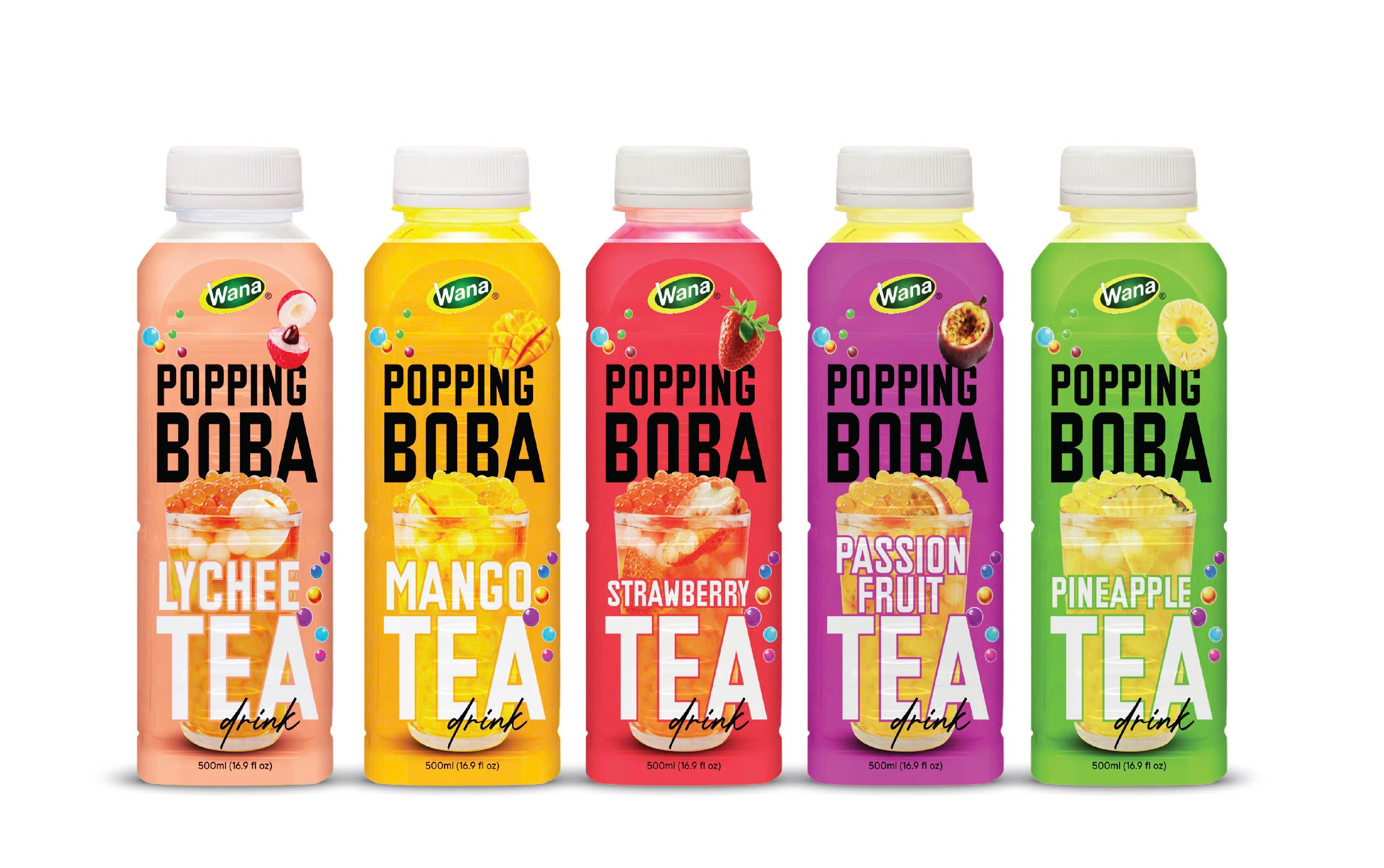 Popping Boba Fruit Tea