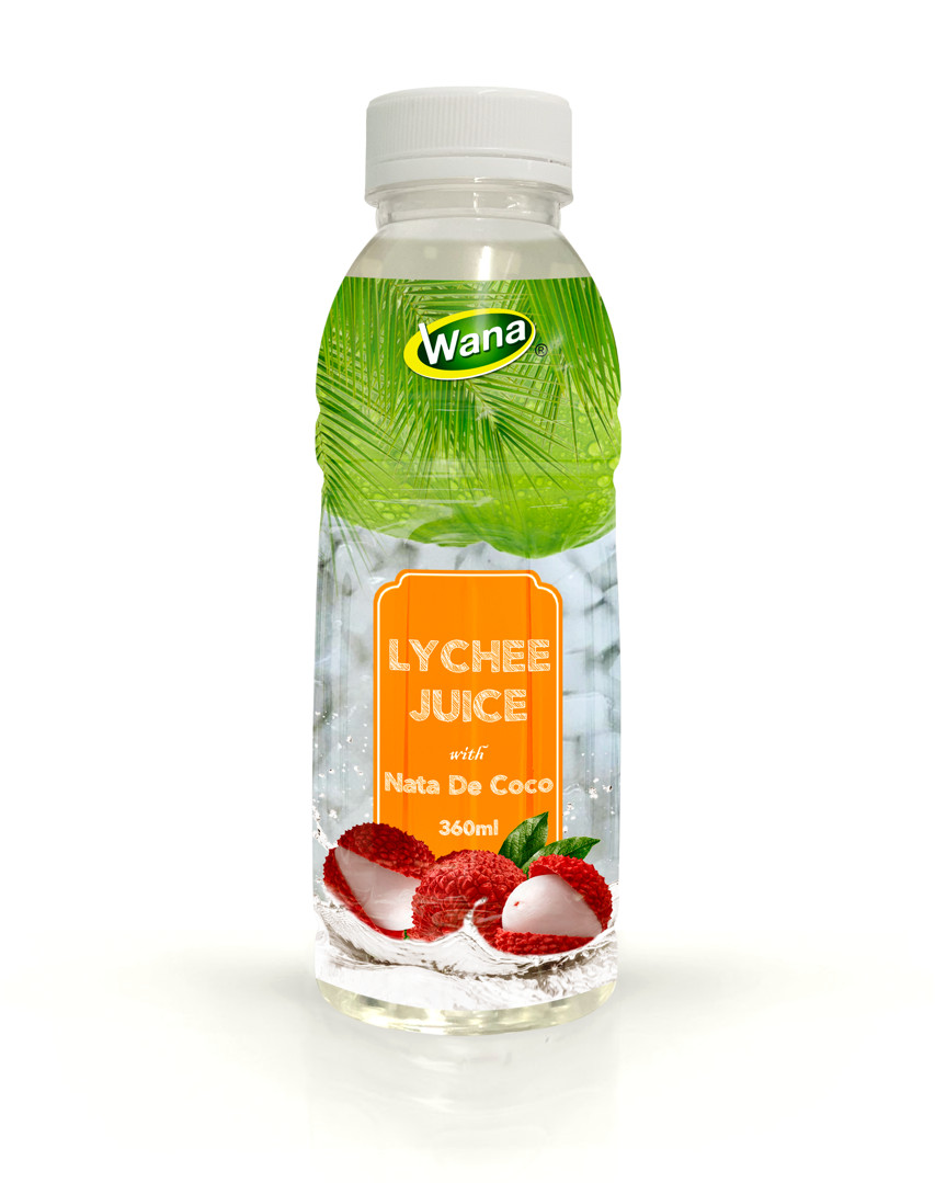 Fruit juice with Nata De coco