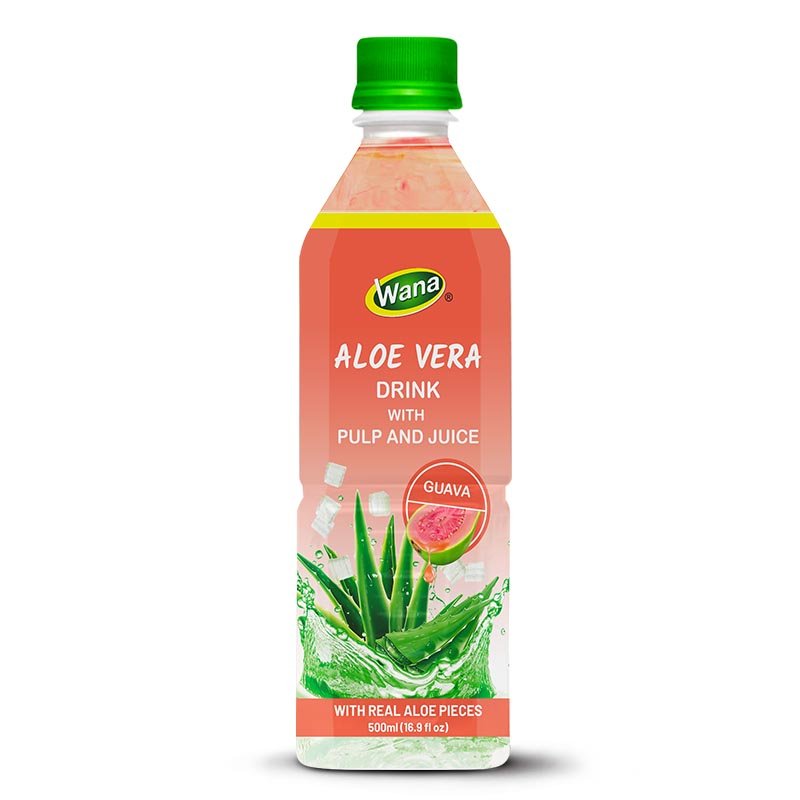 500ML - ALOE VERA DRINK WITH PULP - Image 2