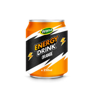 250ML - Orange Flavored Energy Drink