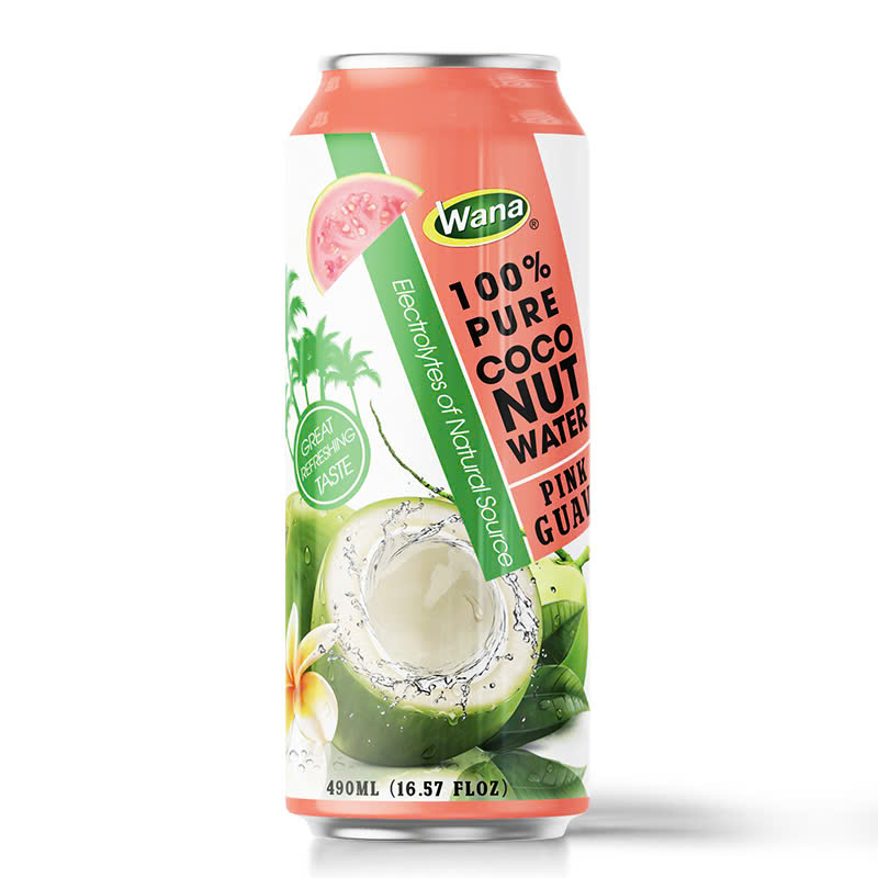 Pink Guava flavored Coconut water