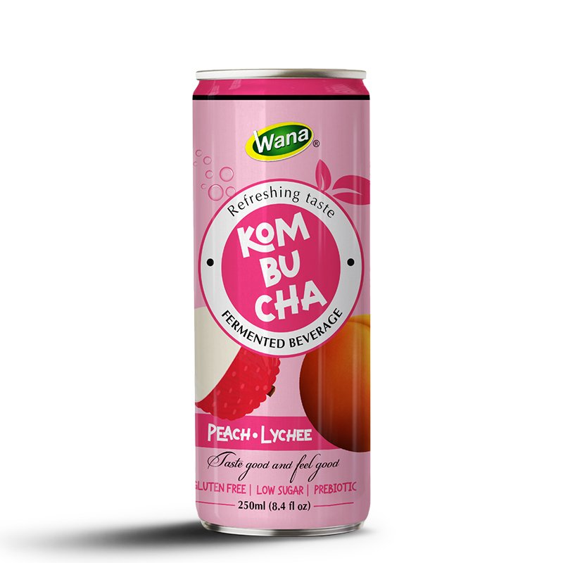 Kombucha Peach-lychee