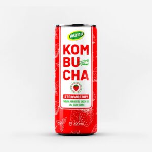 Kombucha Strawberry – The Sweet Flavor of Freshness