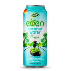 WANA Coconut Water Original Aluminum Cans 490ML