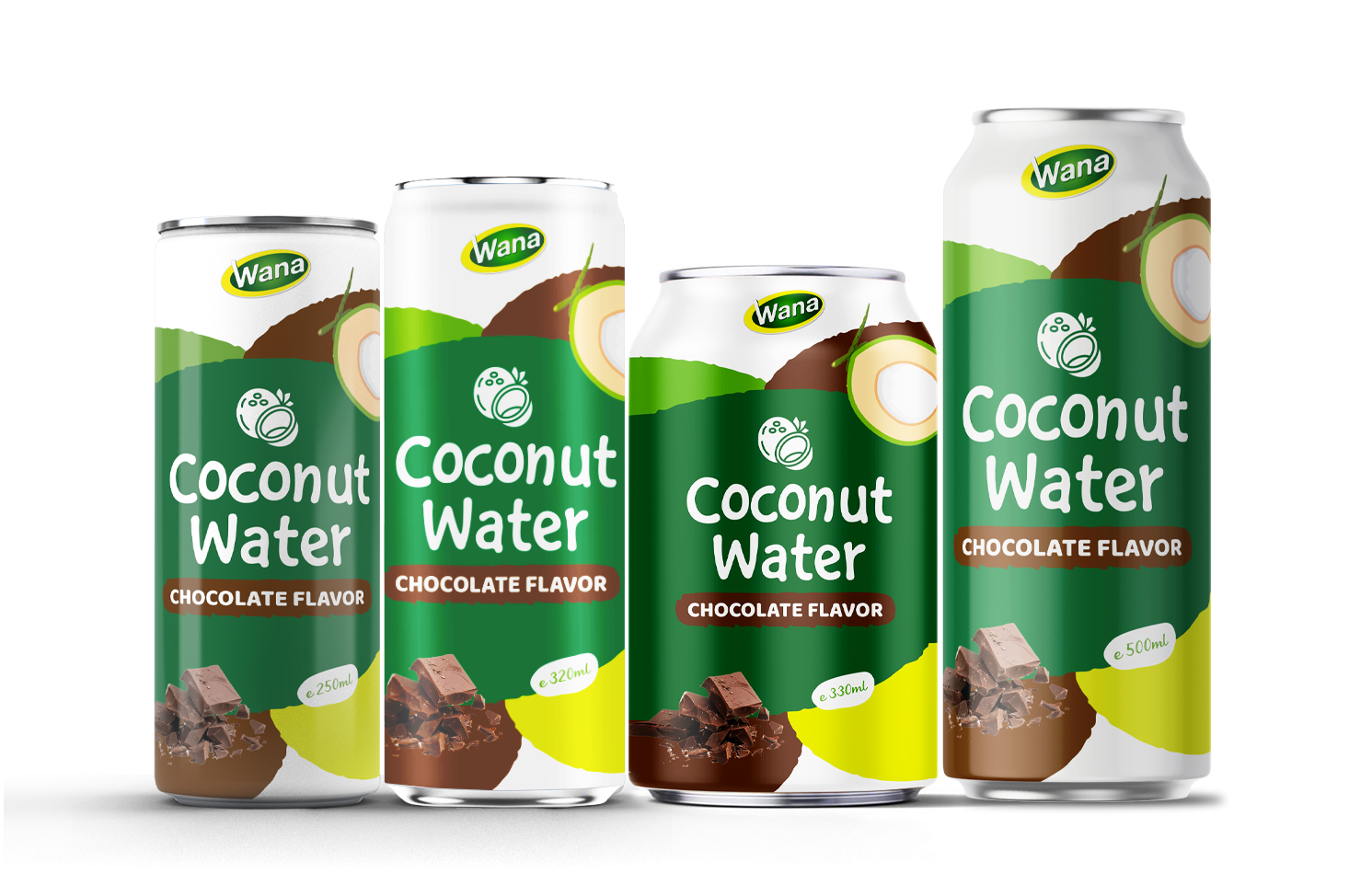 Coconut Water with chocolate flavor