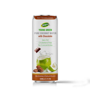 Pure Coconut Water with Chocolate