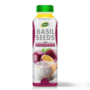 BASIL SEEDS DRINK PASSION FRUIT FLAVOR – REFRESHING & NUTRITIOUS