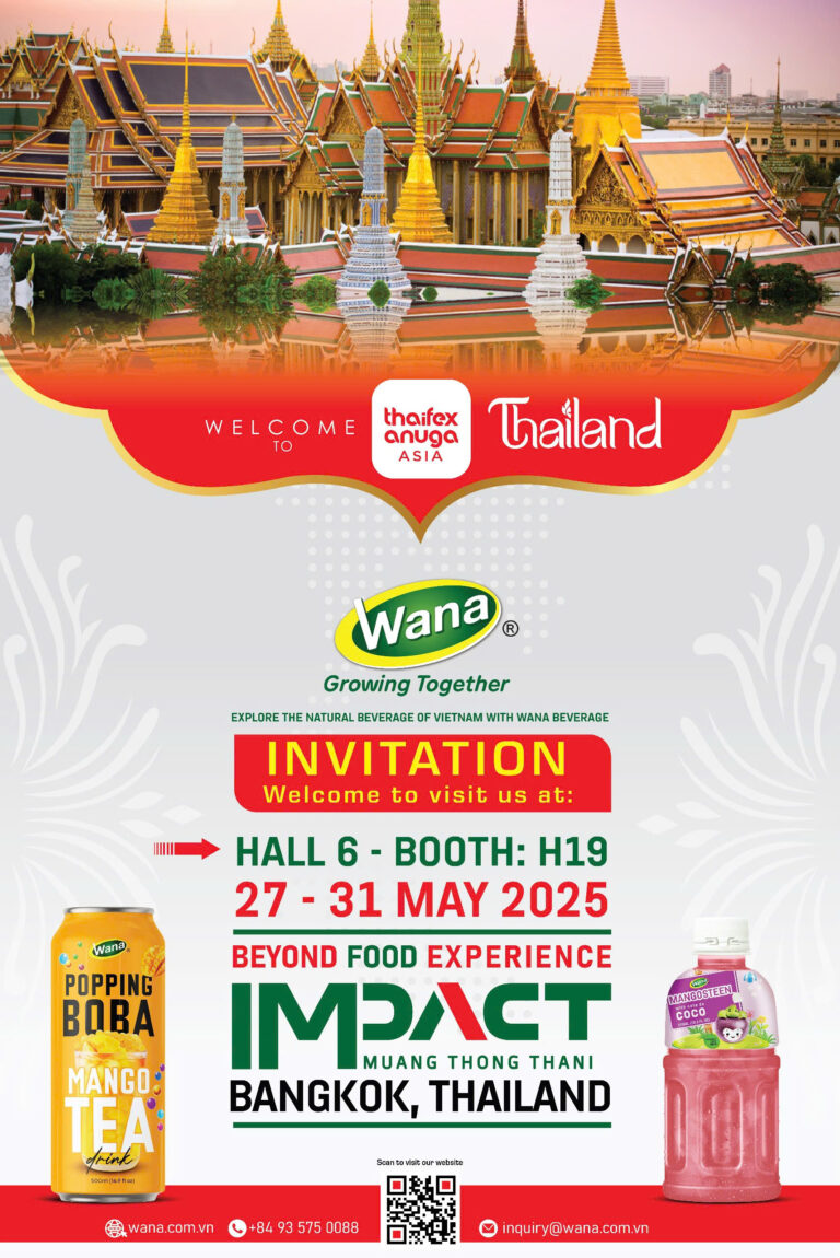 THAIFEX 2025: Discover Wana Beverage’s Trendsetting Drinks