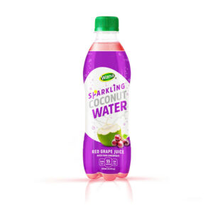 Sparkling Coconut Water with Red Grape Juice – Elegant, Refreshing, and Irresistibly Smooth