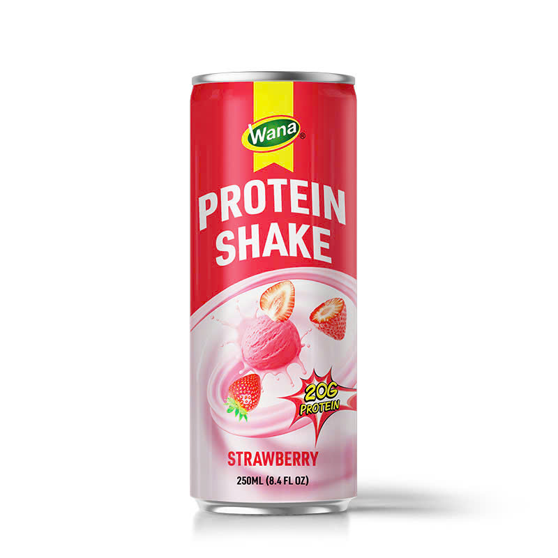Strawberry-flavored Protein Shake