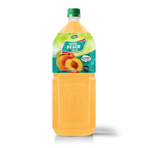 Fresh Peach Juice – 2000ML - Lightly Sweet, Naturally Smooth
