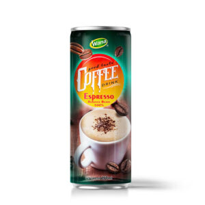Private Label Espresso Coffee in 250ML Canned