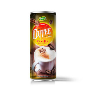 Coffee Drink with Vanilla Flavor - 250ML canned